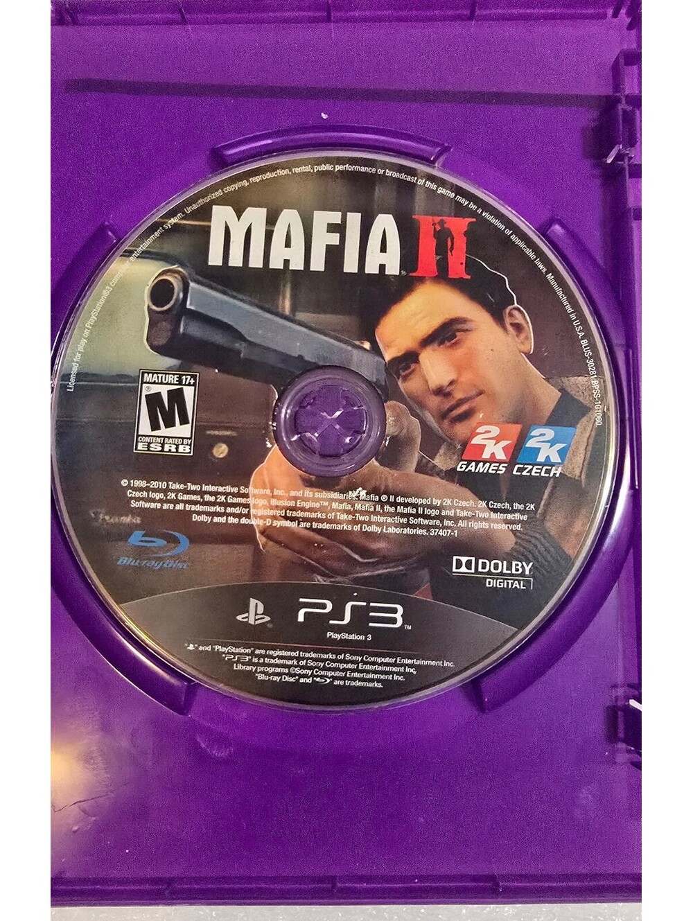 PS3 Mafia II PlayStation 3 M-Mature 17+